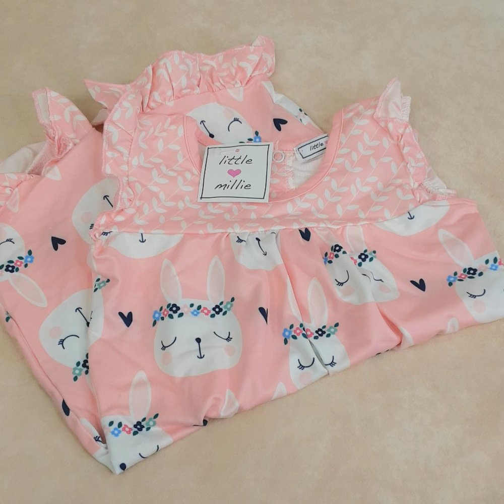 'LITTLE MILLIE' RUFFLE ROMPER - Picture 8 of 14
